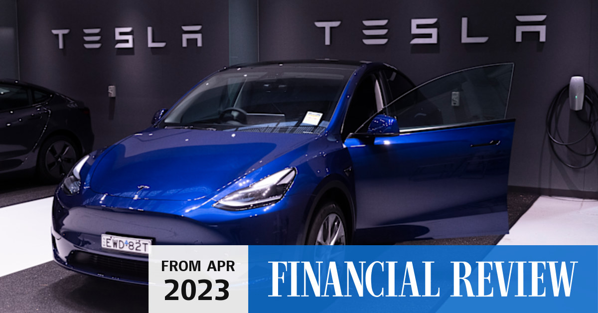Tesla drops Model Y starting price below the average US vehicle